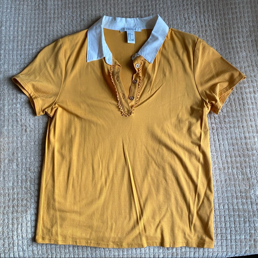 Business casual polo style shirt